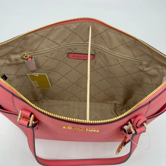 Michael Kors Large Charlotte Tote Bag - Picture 8 of 11